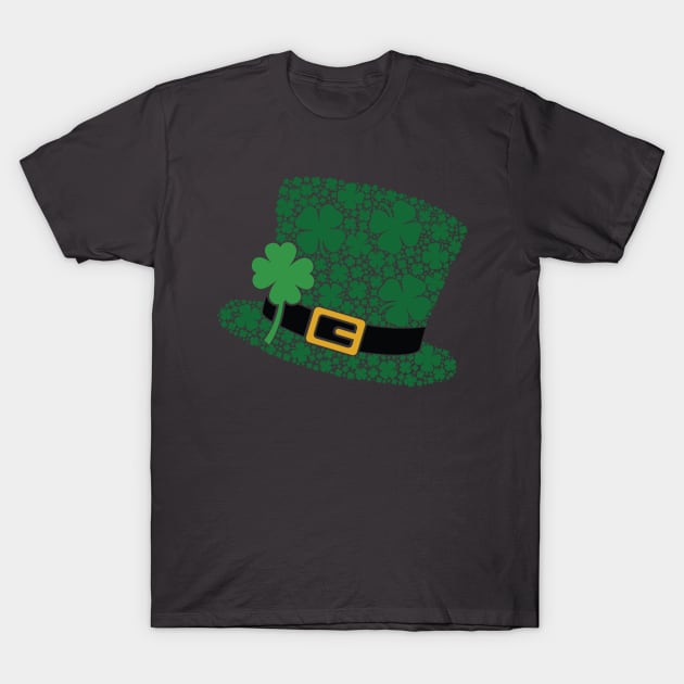 Clover Hat T-Shirt by COLeRIC